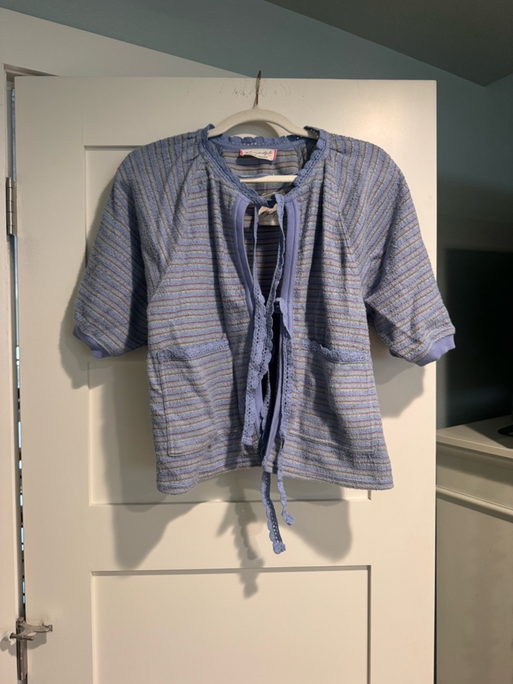 NWT Free People "Doing The Most" Terry Cardigan - Small